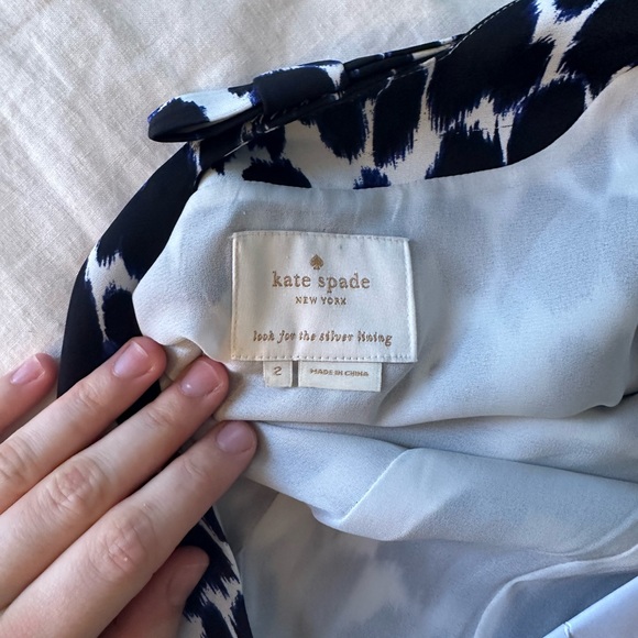 Kate Spade Shift Dress Bow Back - Picture 3 of 4